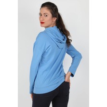 Balins Kapüşonlu Sweatshirt Mavi