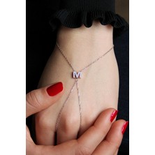 Argentum Concept Gümüş M Harfi Şahmeran B065301