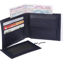 Bizoon Deri Bozuk Para Gözlü Erkek Cüzdan ve Kartlık  2003