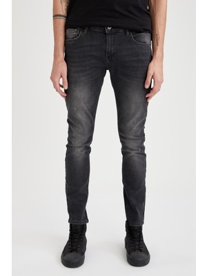 Defacto Carlo Skinny Fit Düşük Bel Dar Paça Jean Pantolon T3942AZ21SP