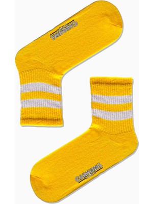 Carnaval Socks 7'li Çemberli Desenli Renkli Spor Çorap Set