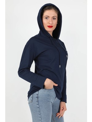 Balins Kapüşonlu Sweatshirt Lacivert