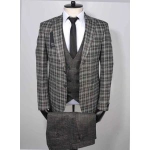 Jan Carlucci Kombinli Slimfit Drop 6 Takım Elbise