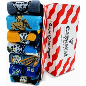 Carnaval Socks 7'li Art Socks-2 Desenli Renkli Çorap Set
