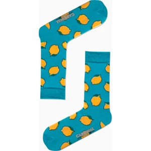 Carnaval Socks Yeşil Limon Desenli Renkli Çorap
