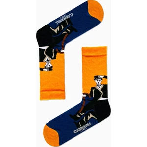 Carnaval Socks Charlie Chaplin Art Desenli Renkli Çorap