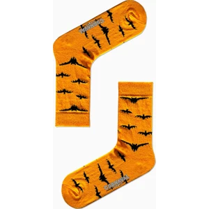 Carnaval Socks Yarasa Desenli Renkli Çorap