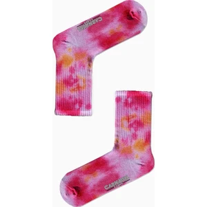 Carnaval Socks Pembe Fuşya Batik Spor Çorap