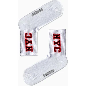 Carnaval Socks Nyc Yazılı Desenli Renkli Spor Çorap