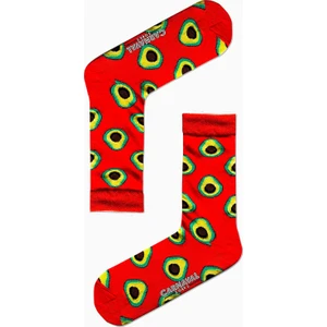 Carnaval Socks Kırmızı Avakado Desenli Renkli Çorap