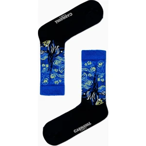Carnaval Socks Van Gogh Yıldızlı Geceler Tablo Art Desenli Renkli Çorap