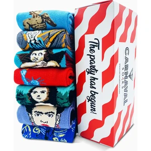 Carnaval Socks 7'li Art Socks Desenli Renkli Çorap Set