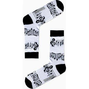 Carnaval Socks Müzik Notalar Desenli Renkli Çorap