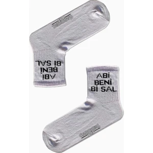 Carnaval Socks Abi Beni Bi Sal Yazılı Desenli Renkli Spor Çorap
