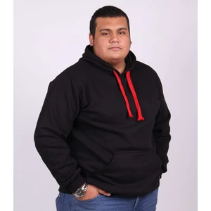 Büyük Beden Erkek Kapüşonlu Sweatshirt