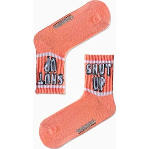 Carnaval Socks Shut Up Yazılı Desenli Renkli Spor Çorap