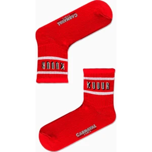Carnaval Socks Kudur Yazılı Desenli Renkli Spor Çorap