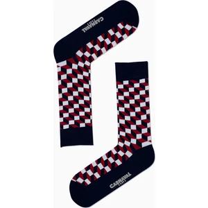 Carnaval Socks Küp Damalı Desenli Renkli Çorap