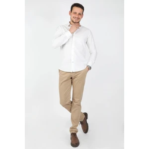 Fleto Cep Gabardin Pantolon Bej