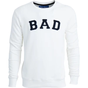 Bad Bear Beyaz Erkek Sweatshirt