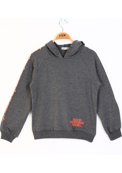 Kız Çocuk Reglan Kol Sweatshirt