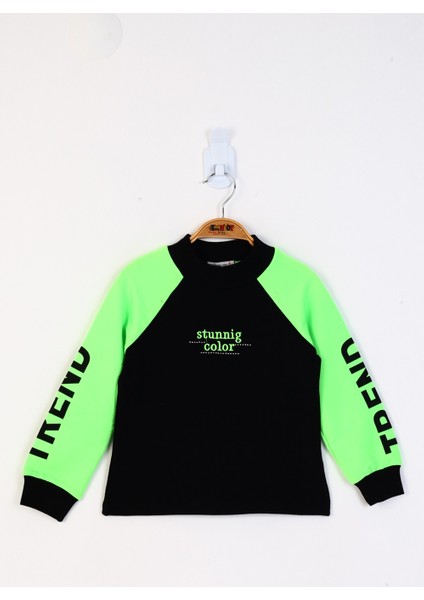 Kız Çocuk Stunnig Collar Baskılı T-Shirt