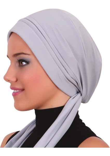 Bağlamalı Hazır Türban Tesettür Bone