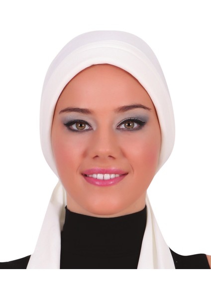Bağlamalı Hazır Türban Tesettür Bone