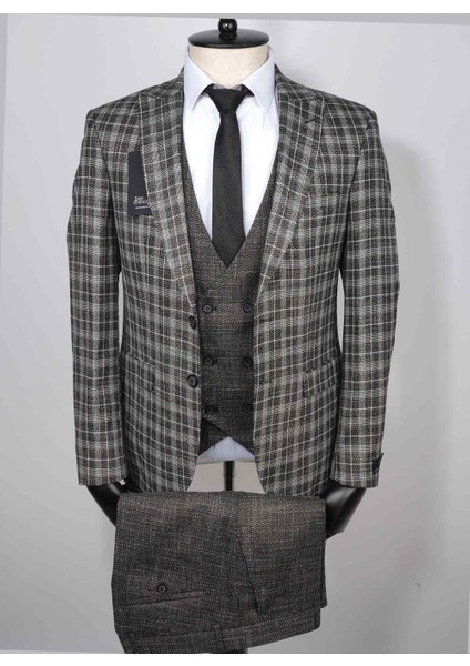 Kombinli Slimfit Drop 6 Takım Elbise
