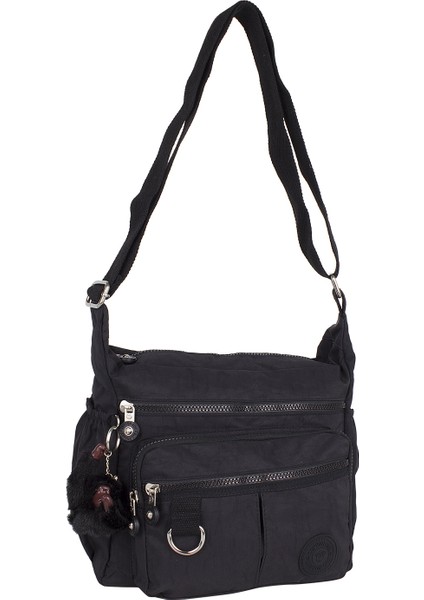 Kenyon 2883 Klinkır Kumaş Kadın Çapraz Omuz Çantası Siyah fiyatları