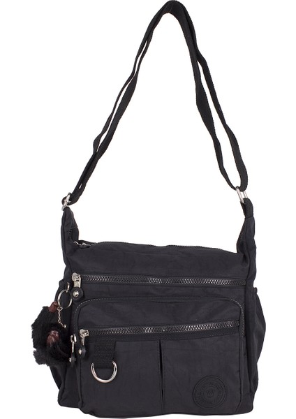 Kenyon 2883 Klinkır Kumaş Kadın Çapraz Omuz Çantası Siyah modelleri