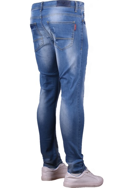 83433 Erkek Spor Pantolon Mavi