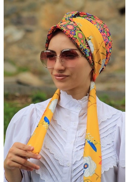 Etnik Desenli Şapka Bone