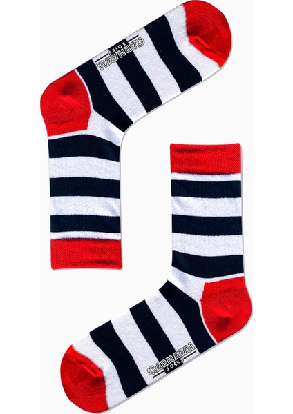 7'li Happy Socks Desenli Renkli Çorap Set