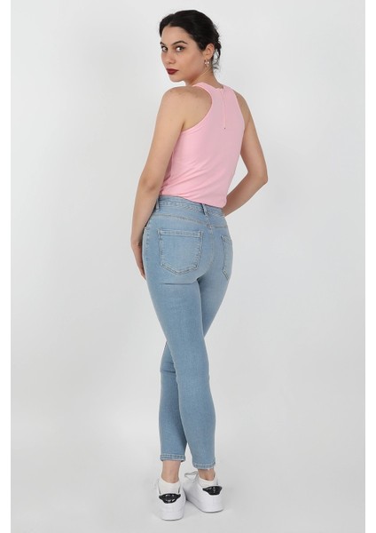 Kot Pantolon Açık Mavi
