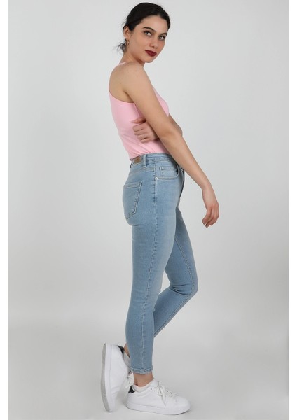 Kot Pantolon Açık Mavi