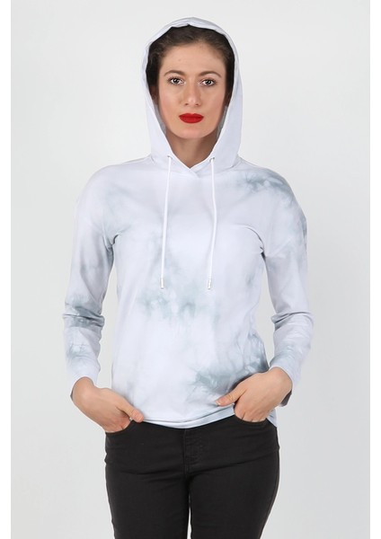 Batik Sweatshirt Beyaz fırsatları