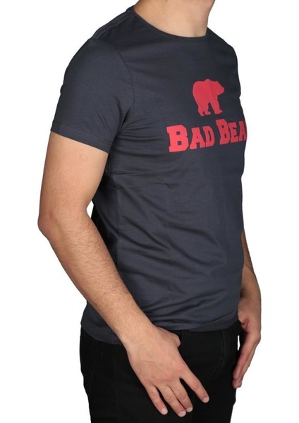 BAD BEAR TEE ANTRASİT Erkek T-Shirt 19.01.07.002-C02