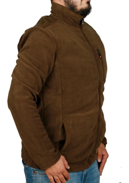 Haki Erkek Polar Sweatshirt