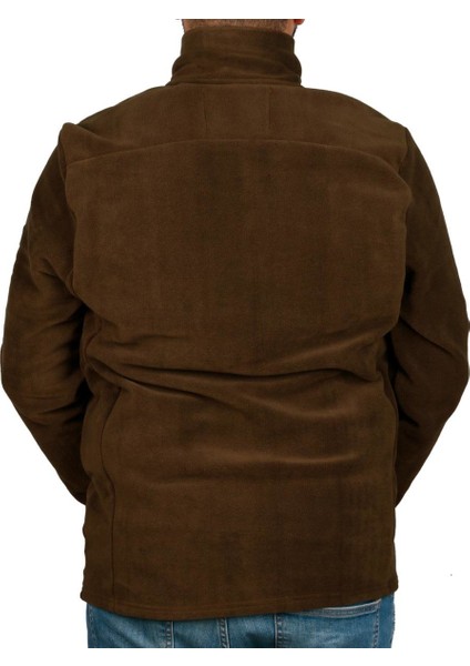 Haki Erkek Polar Sweatshirt