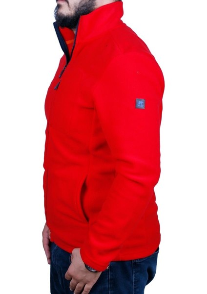 Haki Erkek Polar Sweatshirt