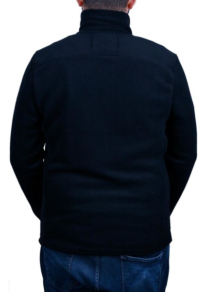 Siyah Erkek Polar Sweatshirt