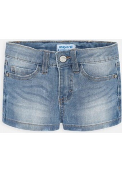 Çocuk Denim Şort Basic