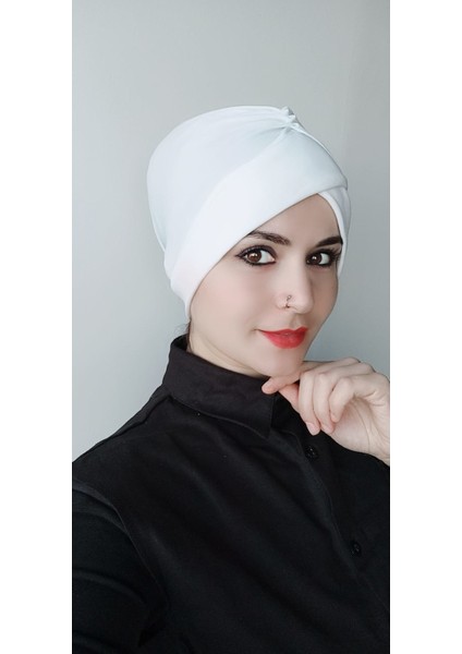 Kadın Tesettür Çapraz Bone modelleri