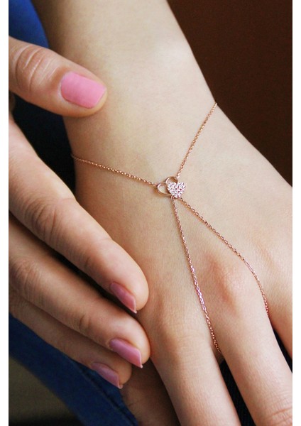 Kalp Motifli Gümüş Şahmeran B059101 fiyatları