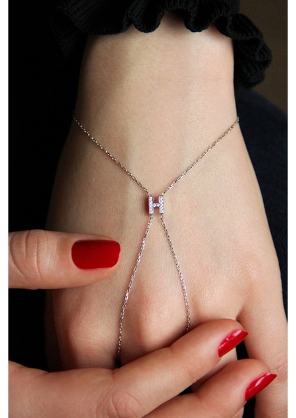 Gümüş H Harfi Şahmeran B064901