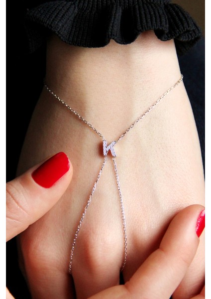 Gümüş K Harfi Şahmeran B065101