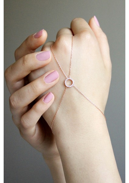 Halka Motifli Gümüş Şahmeran B059901