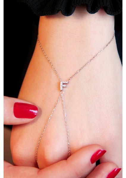 Gümüş F Harfi Şahmeran B064701