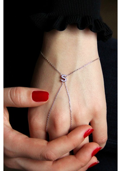 Gümüş S Harfi Şahmeran B065801